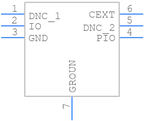 DS28E84Q+T - Analog Devices - PCB symbol