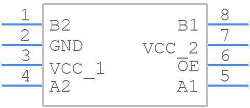 NTB0102DP,125 - NXP - PCB symbol