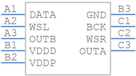 TFA9882UK/N2Z - NXP - PCB symbol