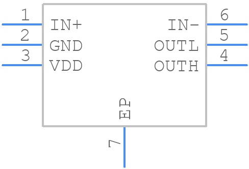 LMG1025QDEETQ1 - Texas Instruments - PCB symbol
