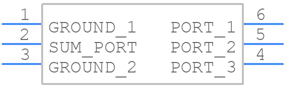 SCN-3-28+ - Mini-Circuits - PCB symbol