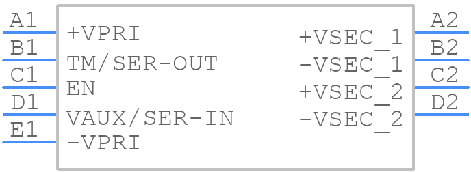 BCM6123TD0G5030M0P - VICOR - PCB symbol