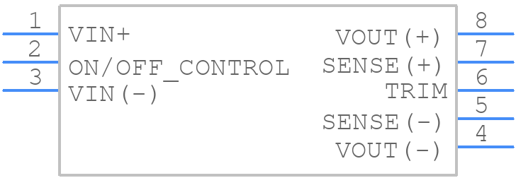 IRE-24/5-Q12P-C - Murata Electronics - PCB symbol