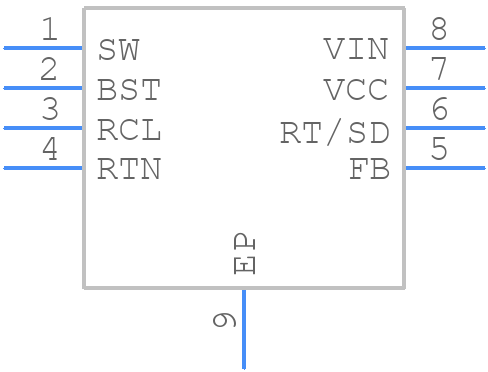 SM72485SD/NOPB - Texas Instruments - PCB symbol