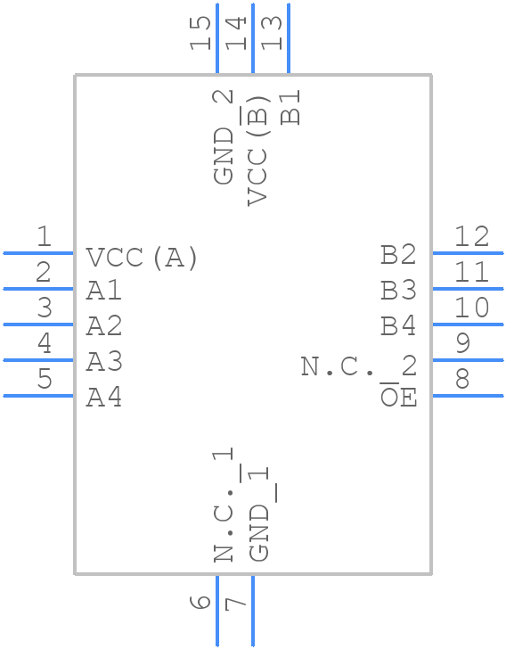 NTS0104BQ-Q100X - NXP - PCB symbol