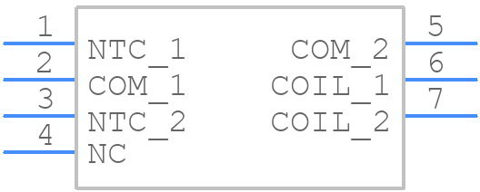 FTR-P4CN009-W1 - FCL Components - PCB symbol