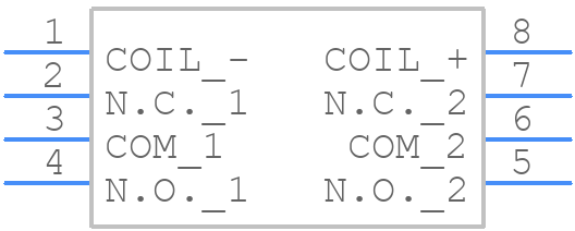 AGQ21TS4HX - Panasonic - PCB symbol