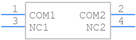 R1973BBLKBLKFR0 - E-Switch - PCB symbol