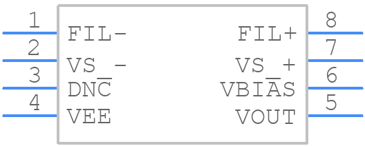 LT1787CMS8#PBF - Analog Devices - PCB symbol