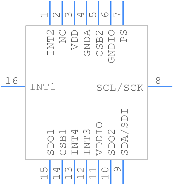 BMI090L - BOSCH - PCB symbol