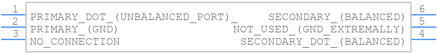 NCS2-83+ - Mini-Circuits - PCB symbol
