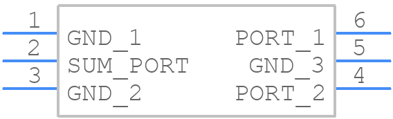 SCN-2-35+ - Mini-Circuits - PCB symbol