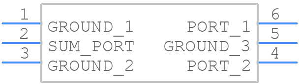 SCN-2-27+ - Mini-Circuits - PCB symbol