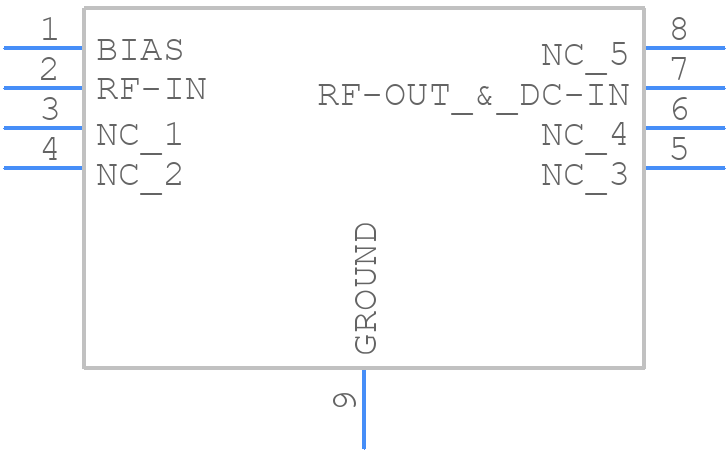 PMA2-33LN+ - Mini-Circuits - PCB symbol