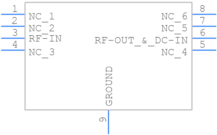 PMA2-153LN+ - Mini-Circuits - PCB symbol