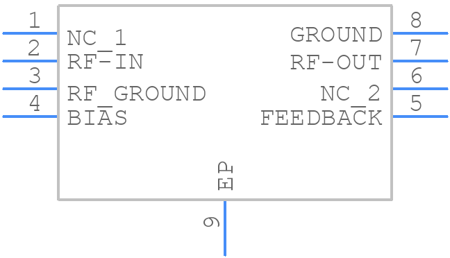 PMA2-162LN+ - Mini-Circuits - PCB symbol