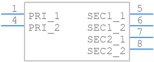 164F24 - Hammond Manufacturing - PCB symbol