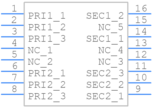 PE-65865NL - Yageo Group - PCB symbol