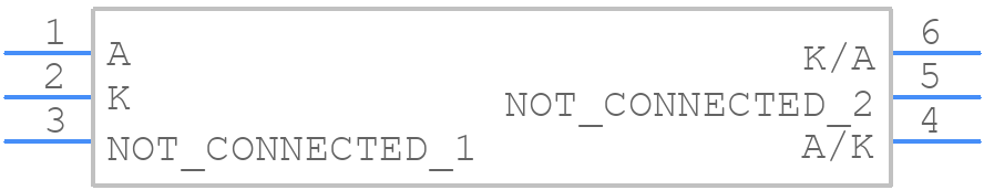 MOC3022X - Isocom - PCB symbol