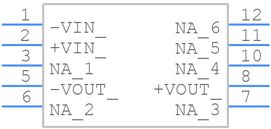SB01S1205A - Delta Electronics - PCB symbol