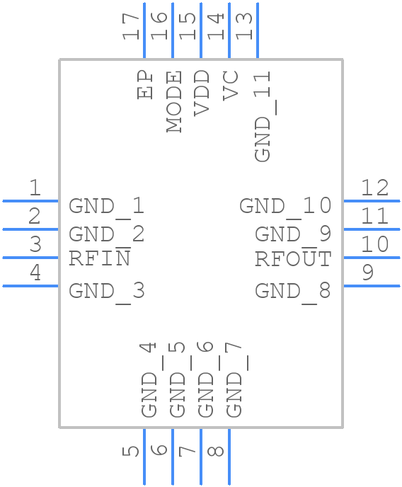 RFSA3043TR7 - Qorvo - PCB symbol