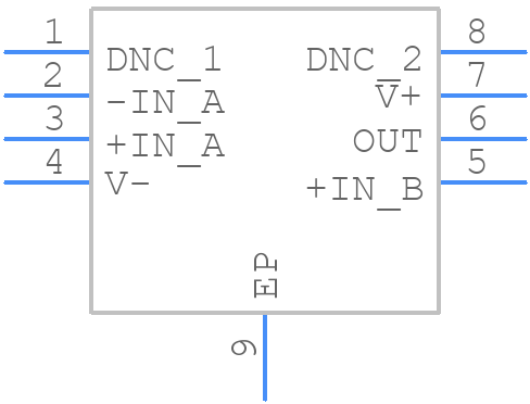 LT6013CDD#PBF - Analog Devices - PCB symbol