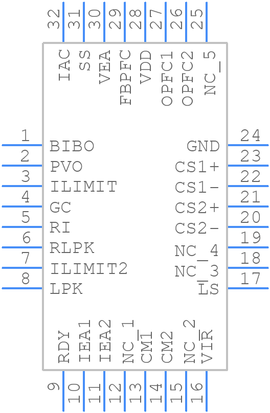 FAN9672Q - onsemi - PCB symbol