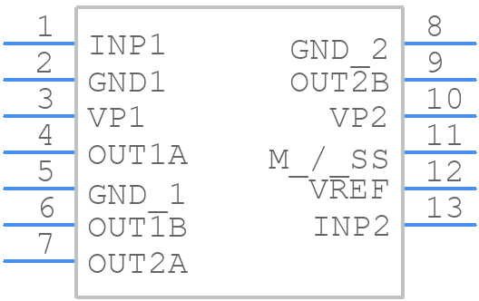 TDA1557Q/N2,112 - NXP - PCB symbol