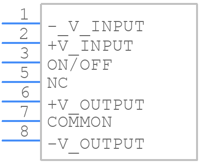EC3SA-24D05 - Cincon - PCB symbol