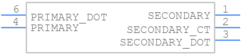 TC4-25+ - Mini-Circuits - PCB symbol