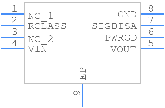 LTC4257IDD-1#PBF - Analog Devices - PCB symbol