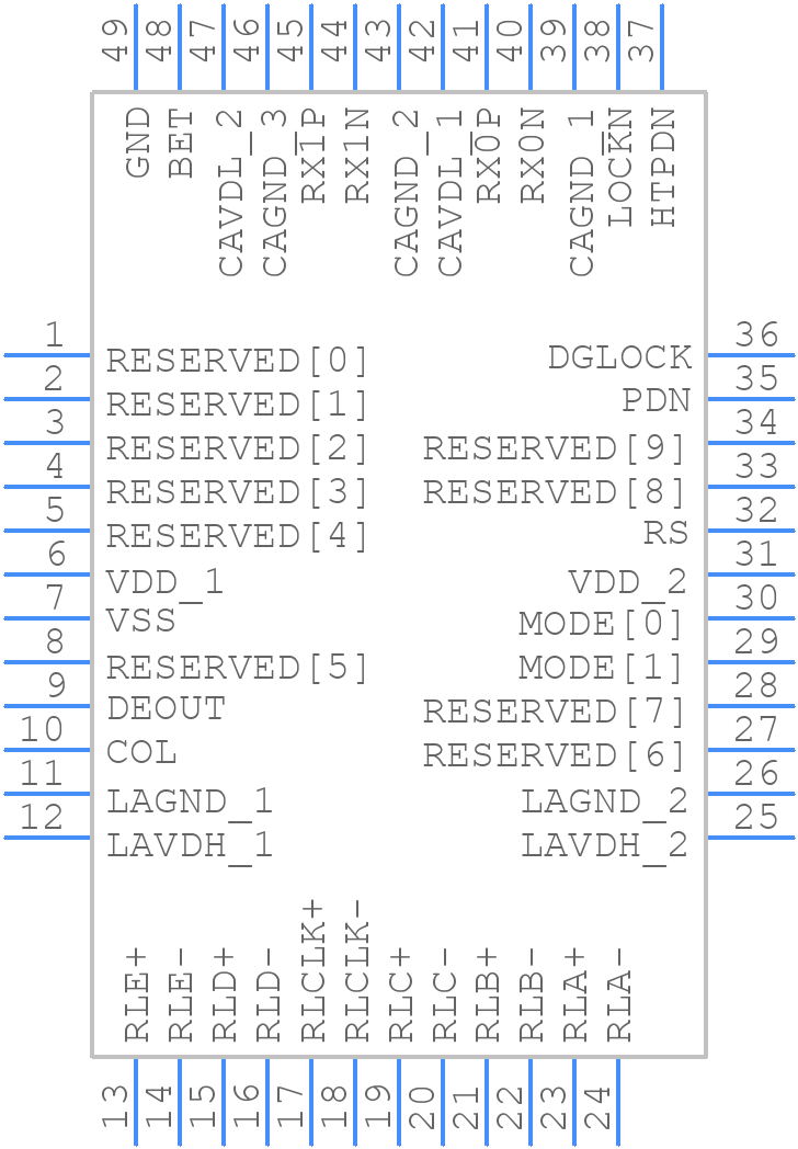 THCV234-B - CEL - PCB symbol