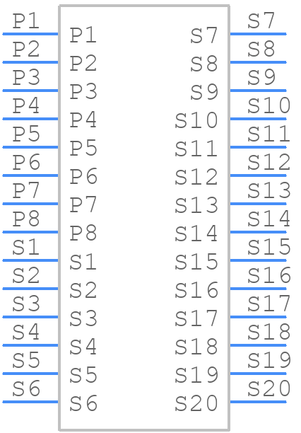 6651290-3 - TE Connectivity - PCB symbol