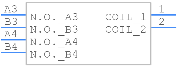 G7EB-1A DC12 - OMRON Electronics - PCB symbol
