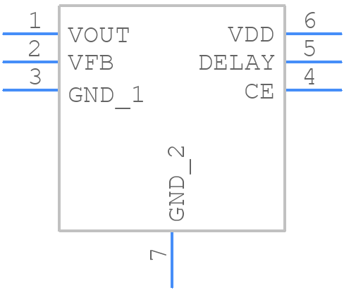 RP132K151B-TR - Ricoh - PCB symbol