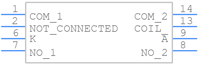 V23100V4024A010 - TE Connectivity - PCB symbol