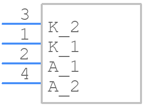 GW PSLT33.EM-K5L1-XX58-1-G3 - ams OSRAM - PCB symbol