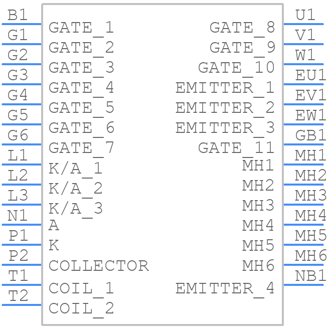 FP15R12W1T7B11BOMA1 - Infineon - PCB symbol
