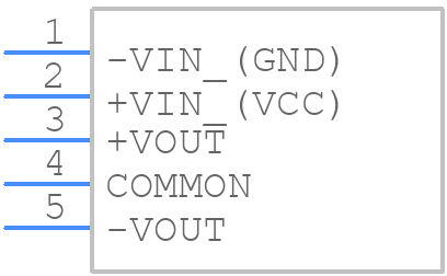 TRN3-0523 - Traco Power - PCB symbol