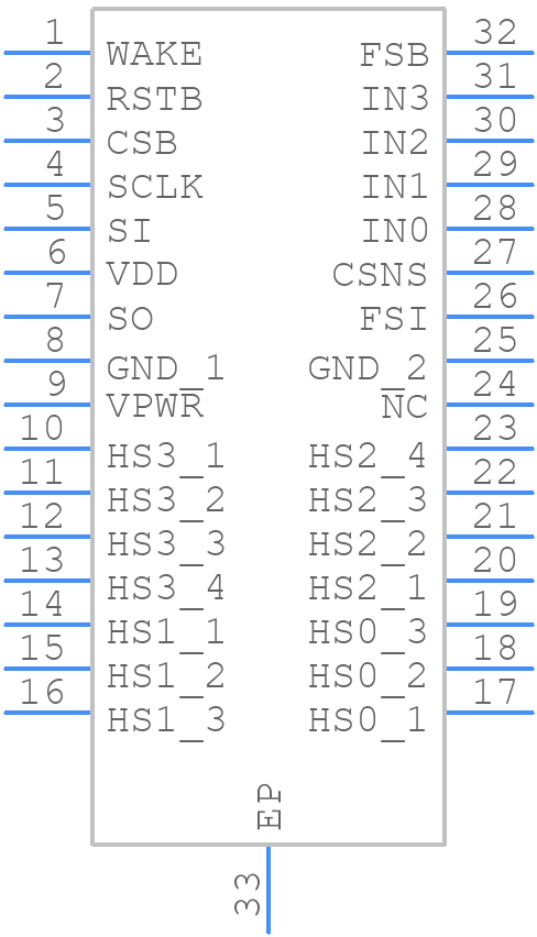 MC10XS3425EK - NXP - PCB symbol