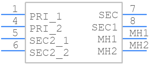 164J48 - Hammond Manufacturing - PCB symbol