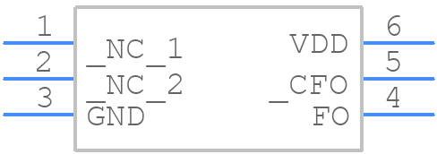 VC-708-EDE-FNXN-125M000000 - Vectron - PCB symbol