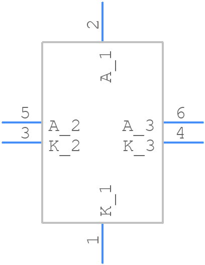 CDLL5231B - Microsemi Corporation - PCB symbol