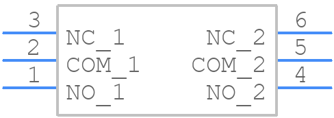 M2T22SA5G03 - NKK Switches - PCB symbol