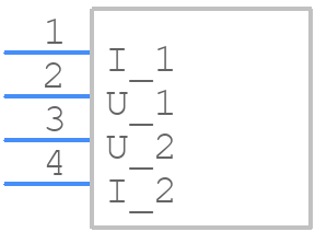 PCS-0R1D1 - Riedon - PCB symbol