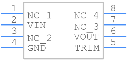 LT1236BCN8-5#PBF - Analog Devices - PCB symbol