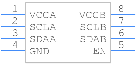 PCA9517D,112 - NXP - PCB symbol