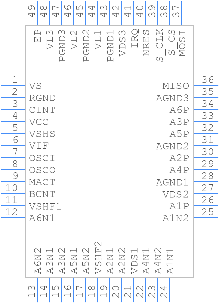 ATA5279C-WGQW - Microchip - PCB symbol