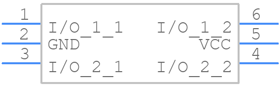 PESD2ETH-ADX - Nexperia - PCB symbol