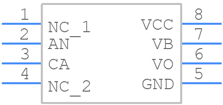 ACPL-K70A-560E - Avago Technologies - PCB symbol